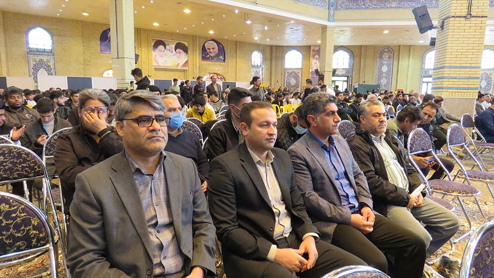 حضور کارکنان شرکت آب منطقه‌ای ایلام در اجتماع بزرگ بسیجیان